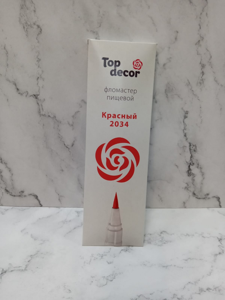 Фломастер Топ декор Красный