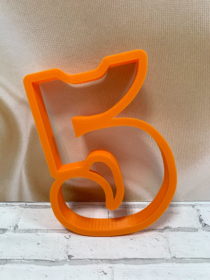 Форма для печенья "5" 10*6,5см