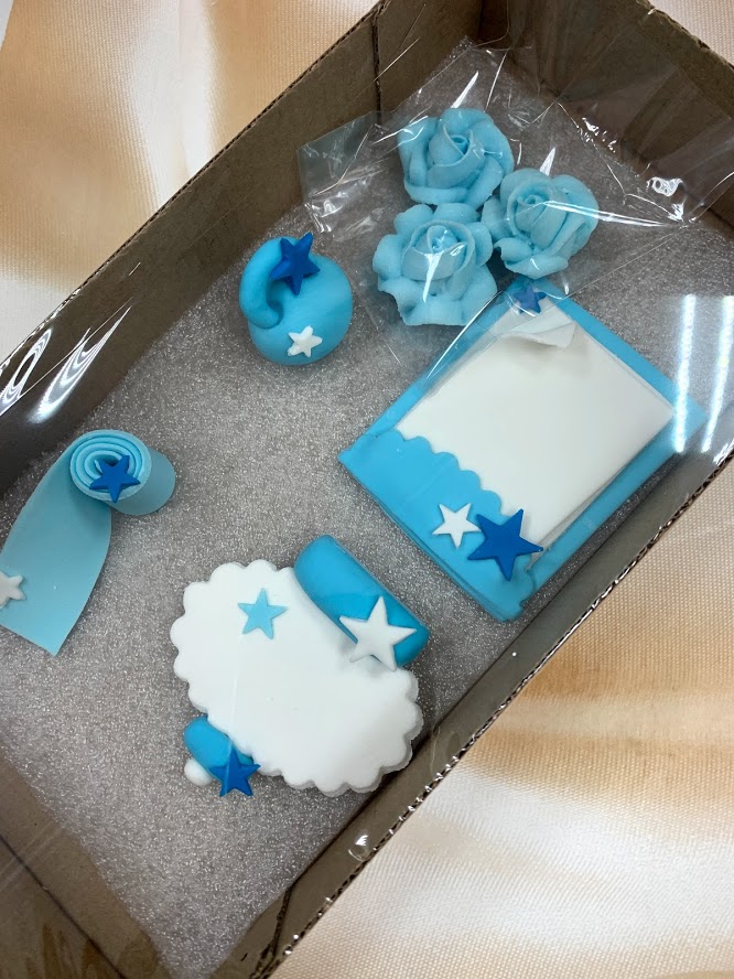 Сахарная фигурка "Метрика" мальчику