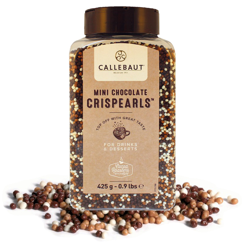 Шоколадные шарики хрустящие Mini Crispearls, Callebaut (Бельгия) 425 гр