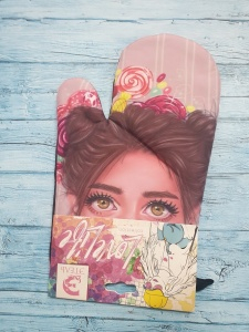 Варежка-прихватка Pink Сладкоежка 26*16см 100%п/э