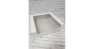 Коробка с боковым окном 19*16*6 белая
