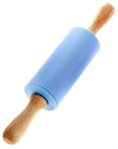 Скалка Силиконовая с ручками 20 см 