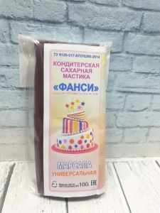 Мастика для торта Фанси - Марсала 100гр