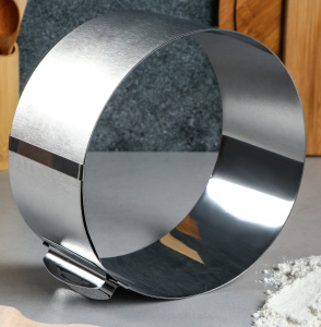 Раздвижная форма Кольцо 16-30 см., высота 10 см.