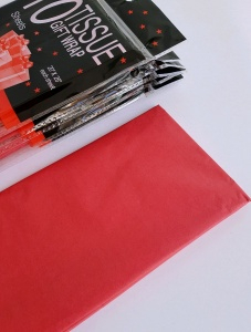 Бумага Тишью Красная