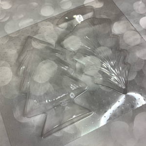 Пластиковая форма «Елка 3Д»16*11см