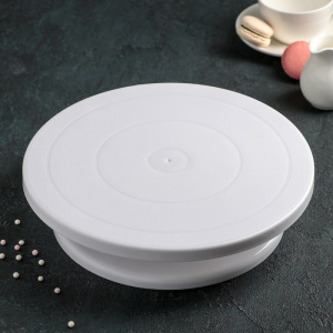 Стол поворотный, Пластиковый 28см Белый