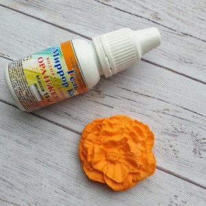 Краситель ОРАНЖЕВЫЙ (В) 15 мл пищевой Миррор Колор