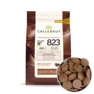 Бельгийский Шоколад Callebaut - Молочный 33,6%,500гр