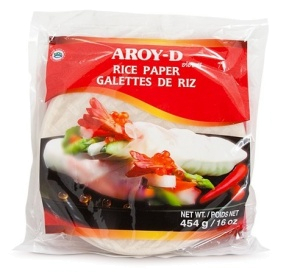 Бумага рисовая "Aroy-D" 22см, 50л