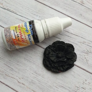 Краситель ЧЕРНЫЙ(В) 15 мл пищевой Миррор Колор