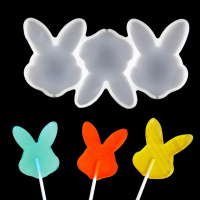 Силиконовая форма Зайчики 