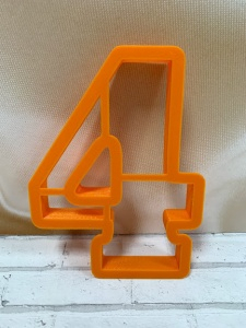 Форма для печенья "4" 10*6,5см