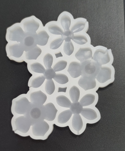 Силиконовая форма "Цветочек"ассорти