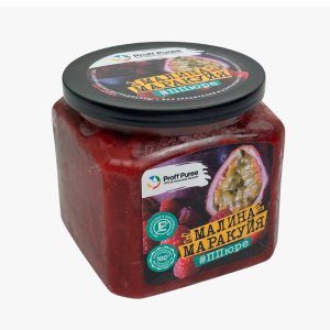 Пюре замороженное Микс малина-маракуйя Proff Puree 500 г
