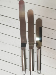 Паллета кондитерская, Металл 10 см,изогнутая