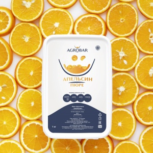 Пюре замороженное Апельсин АГРОБАР, 1 кг