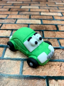 Сахарная фигурка "машинка зеленая"6см