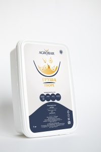 Пюре замороженное Груша АГРОБАР, 1 кг
