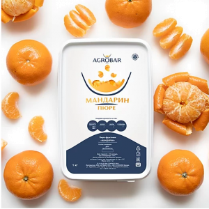 Пюре замороженное Мандарин АГРОБАР, 1 кг