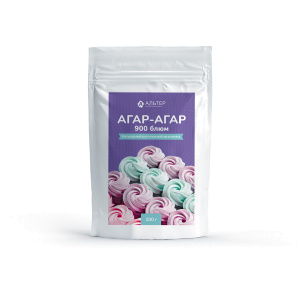 Агар-агар Альтер 900 Блюм, 100 гр 