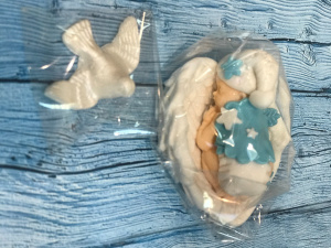 Сахарная фигурка "Крещение" младенец 