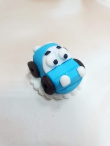 Фигурка Веселые машинки Голубая 6 см