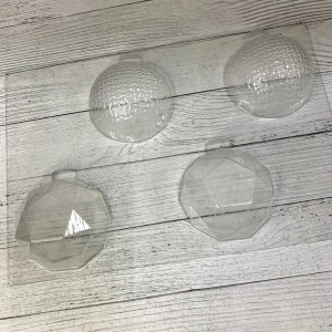 Пластиковая форма елочные игрушки в ассортименте