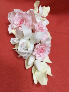 Сахарные цветы, "Букет" 4 -25см