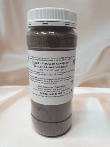 Пудра нетающая сахарная "Бархатная шоколадная"-400гр