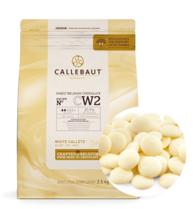 Бельгийский Шоколад Callebaut - Белый 25.9%, 100гр.