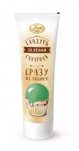 Сахарная глазурь "Парфэ"зеленая 120г