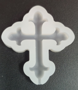 Силиконовый молд " Крест"-6 см