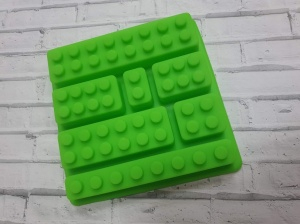 Молд силиконовый 15*12*1,2см "Лего"3