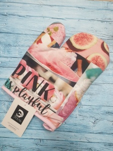 Варежка-прихватка Pink 20*27 х/л,ватин