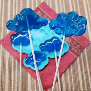 Силиконовый молд "Облака" 5шт