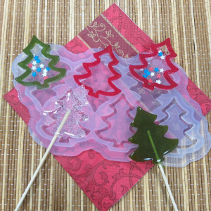 Силиконовая форма "Ёлочка" погремушка