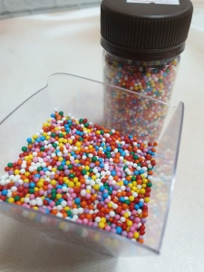 Посыпка сахарная ЯРКИЕ мини шарики 100гр