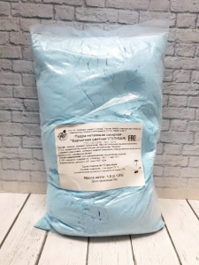 Пудра нетающая сахарная "Бархатная голубая"-1 кг